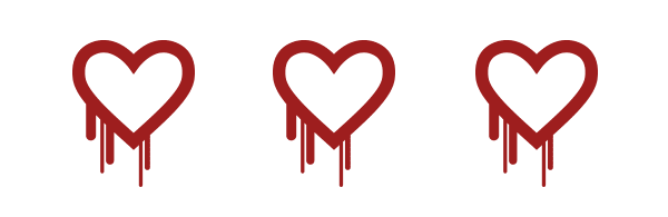 Heartbleed logos